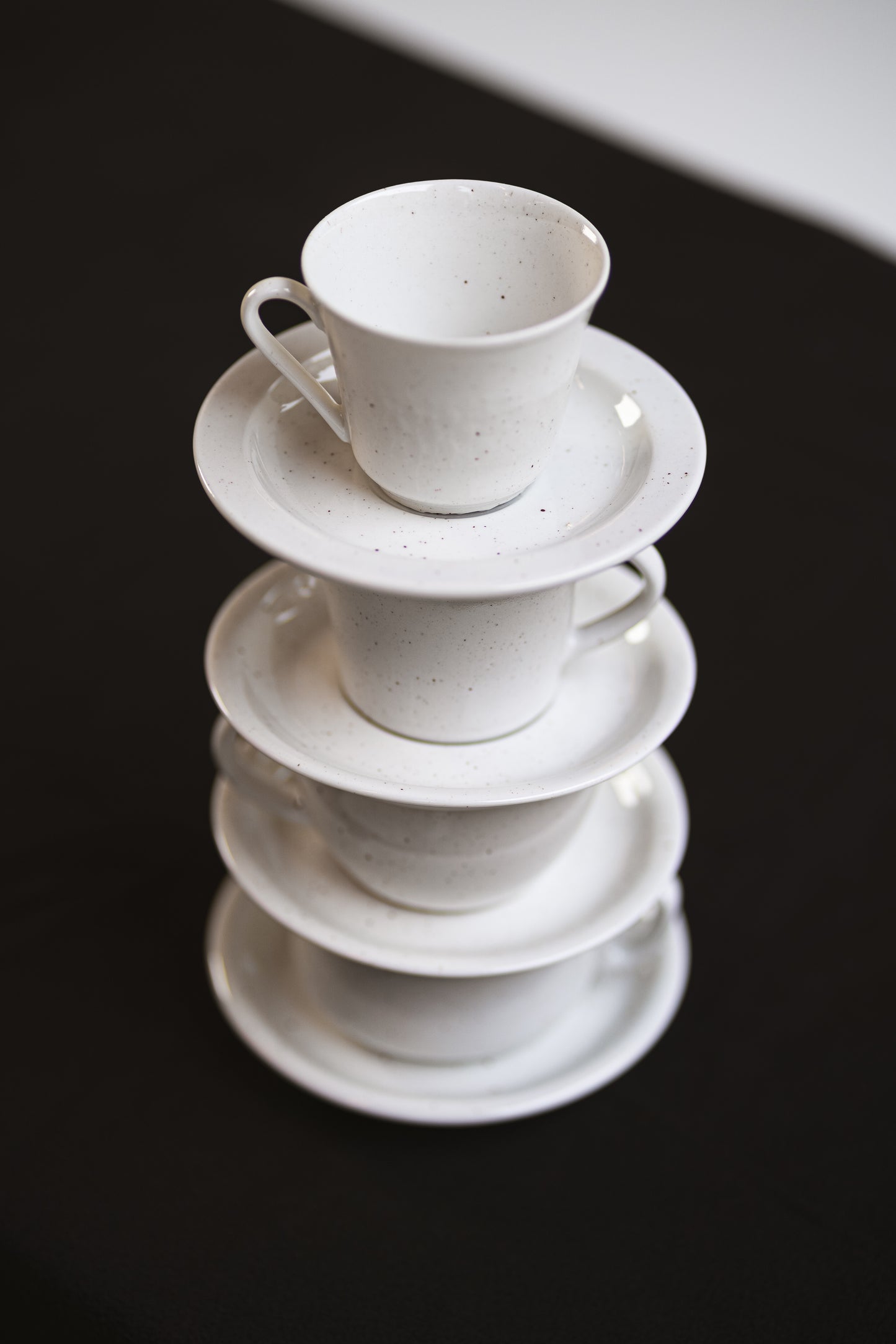 Set Koffietassen met schaaltje (op voorraad)