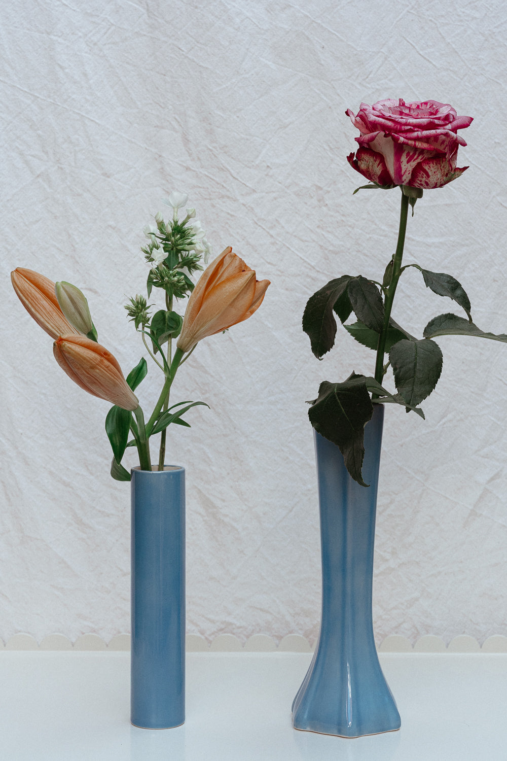 Vaas blauw